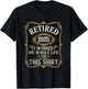 Funny Retired 2025 I Worked My Whole Life For This T-Shirt - T-Shirt | Black