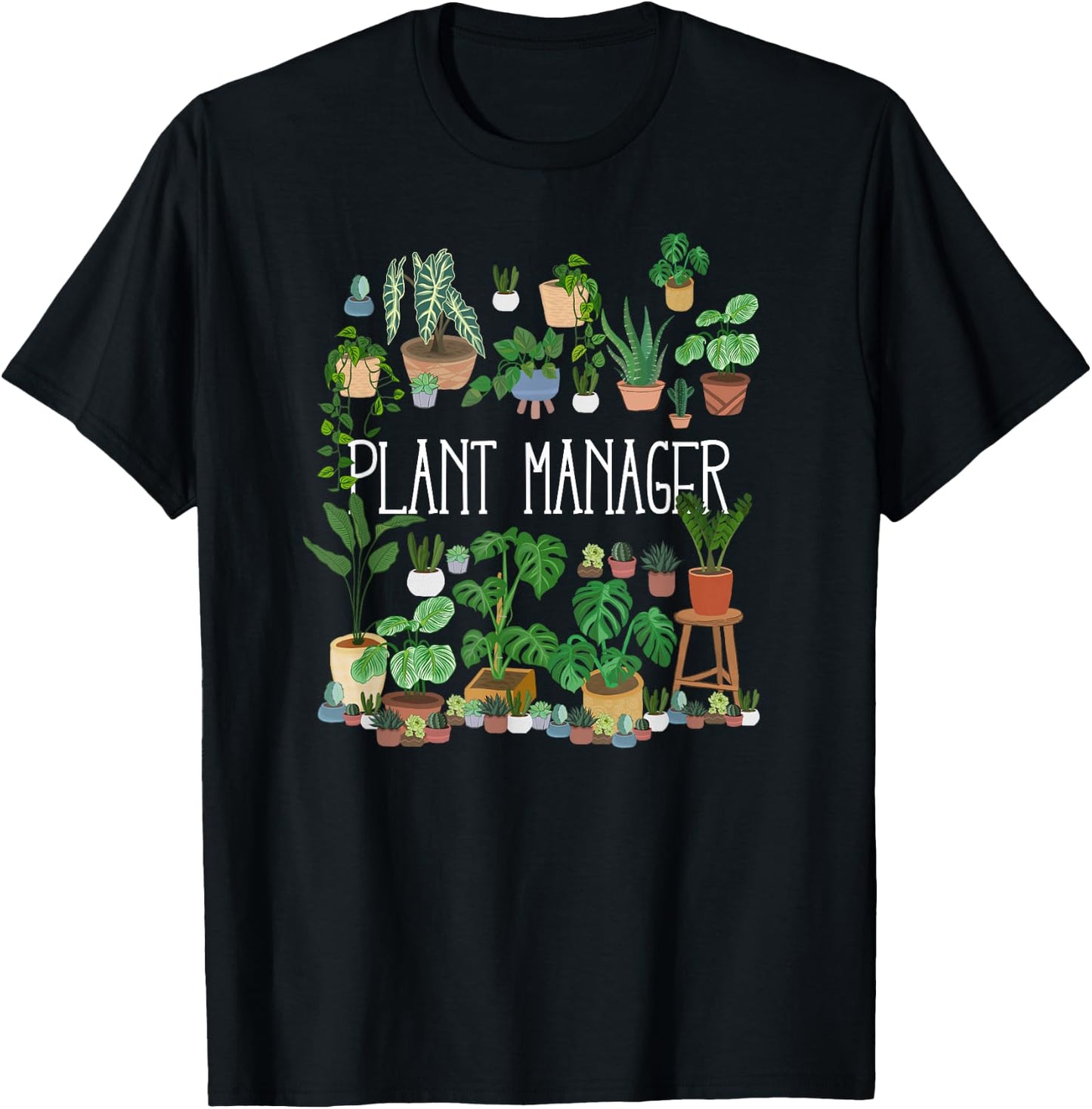 Plant Manager T-Shirt - T-Shirt | Black