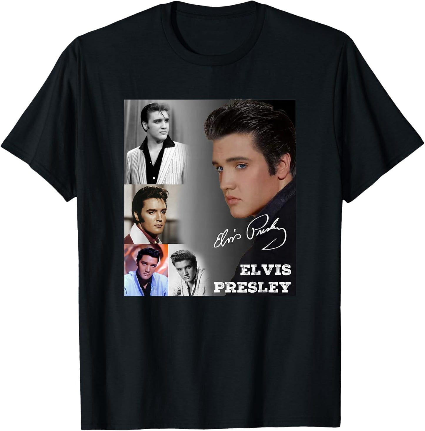 Elvis Presley_005 , black T-Shirt - T-Shirt | Black