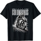 Saint Columban Patron of Motorcyclists Motorcycles , Black, S T-Shirt - T-Shirt | Black