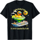 Lucky Ducky Margarita Cruise Funny Cruise T-Shirt - T-Shirt | Black