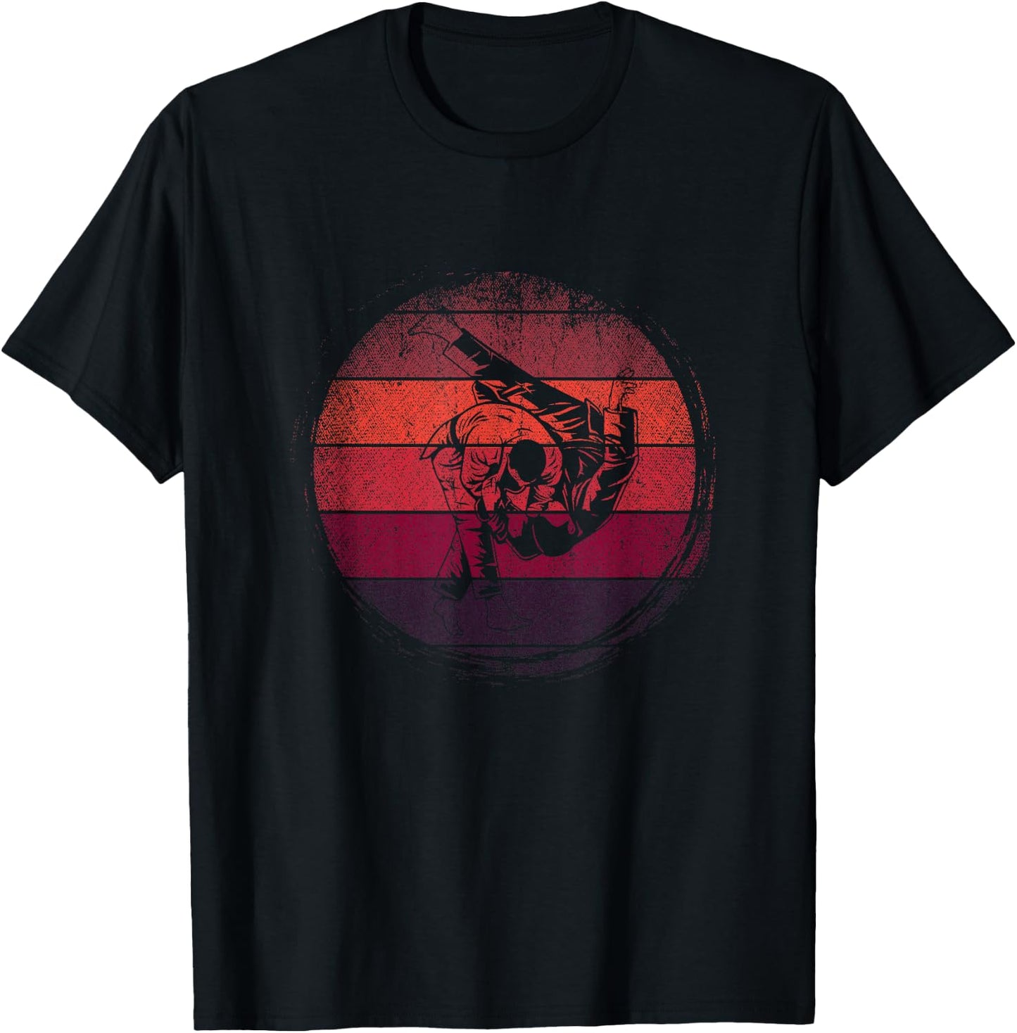 Distressed Judo T-Shirt - T-Shirt | Black
