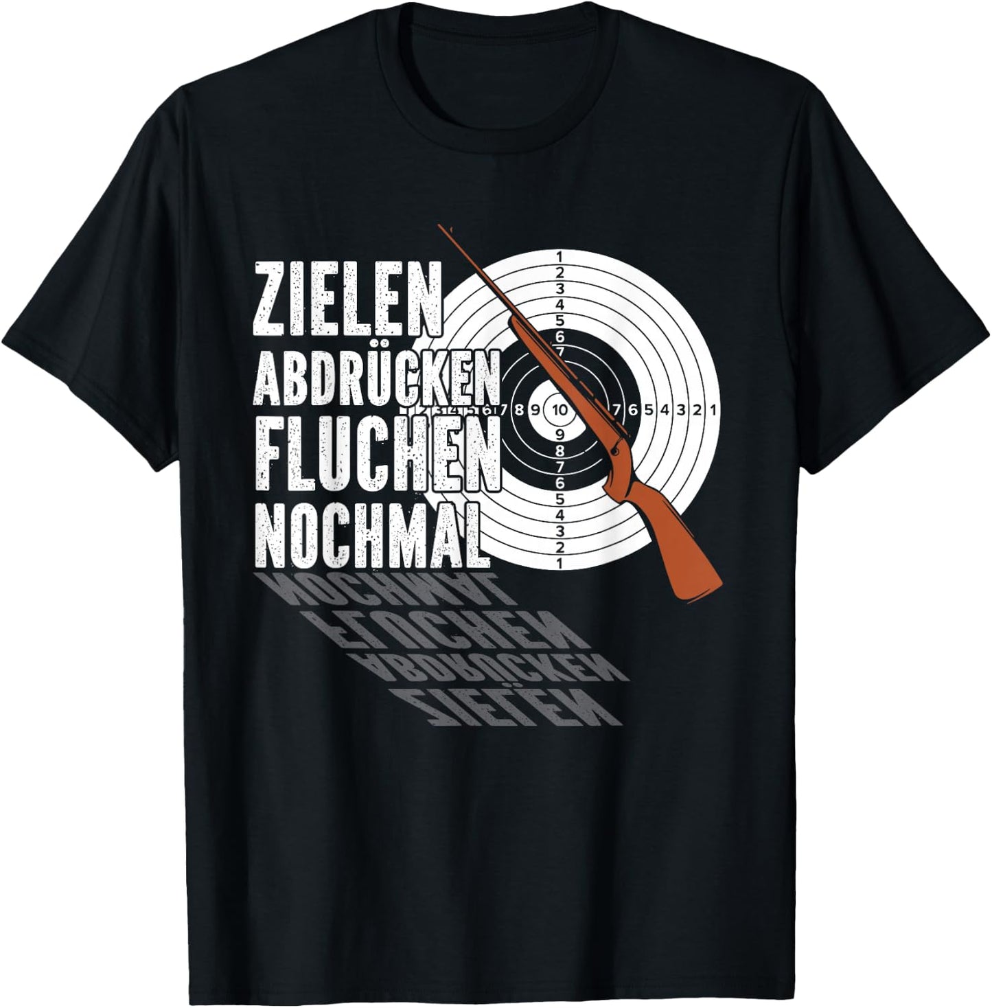 Shooting Club Great Shooting Range , black T-Shirt - T-Shirt | Black