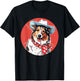 Shetland Sheepdog Cowboy Funny Dog Wild West T-Shirt - T-Shirt | Black