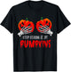 Stop Staring At My Pumpkins Funny Halloween Spooky Season T-Shirt - T-Shirt | Black