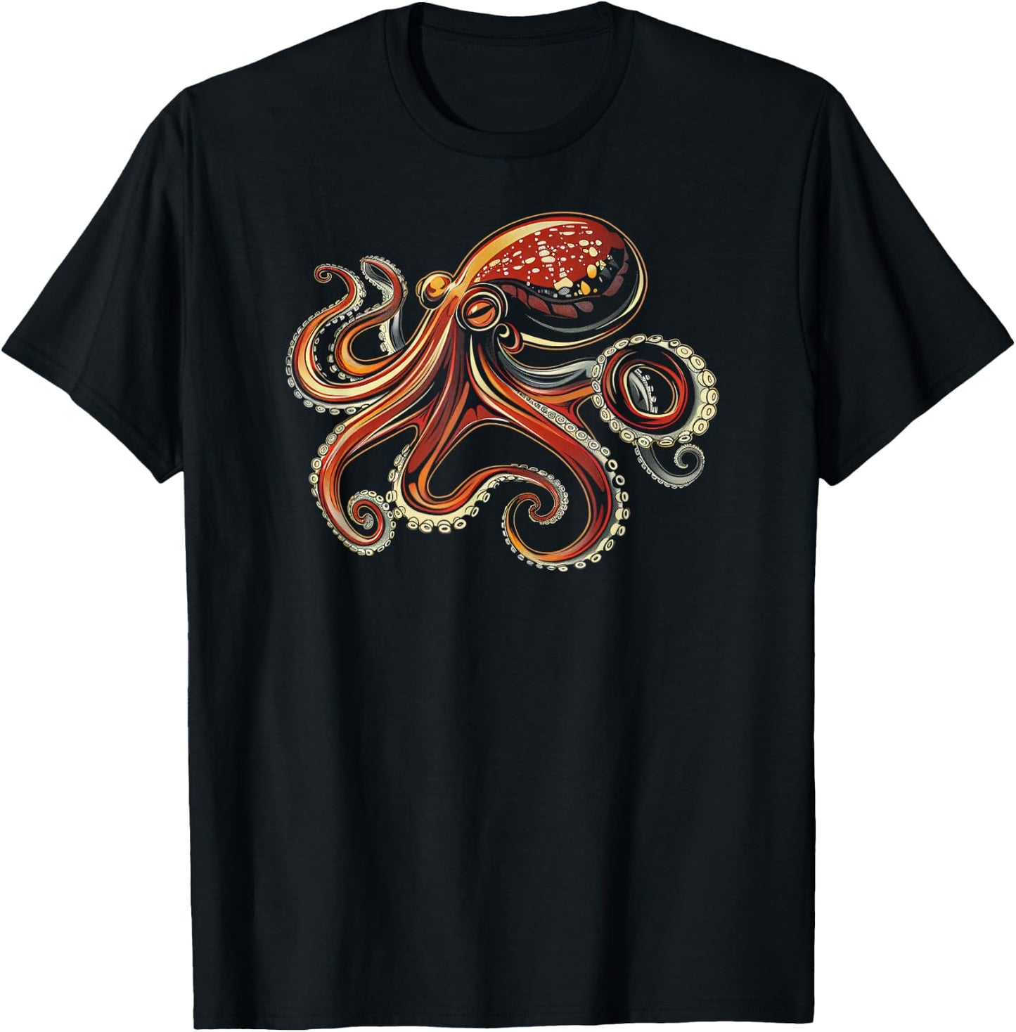 Octopus Shirt / Pathways T-Shirt - T-Shirt | Black
