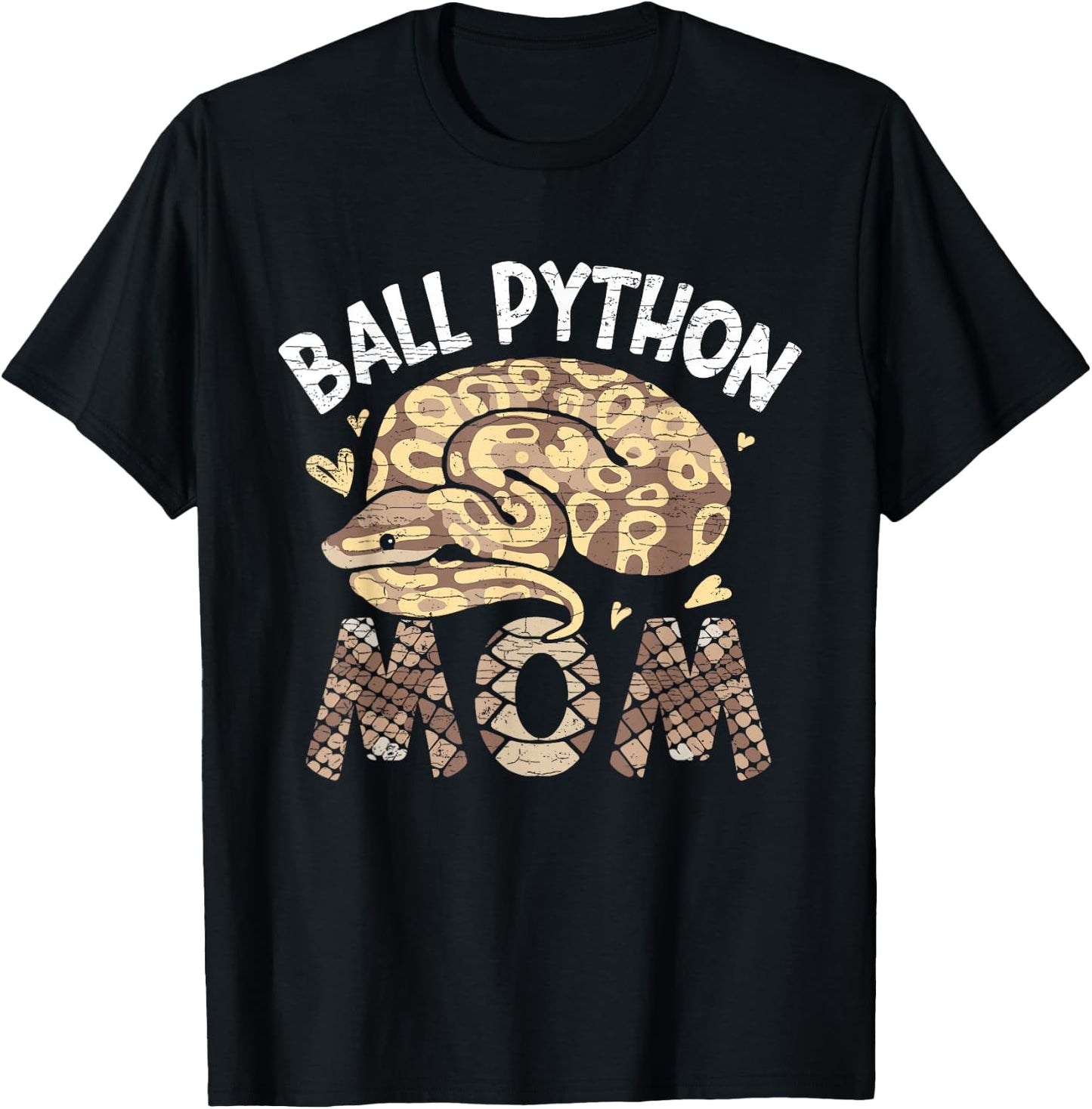 Ball Python Mom T-Shirt - T-Shirt | Black