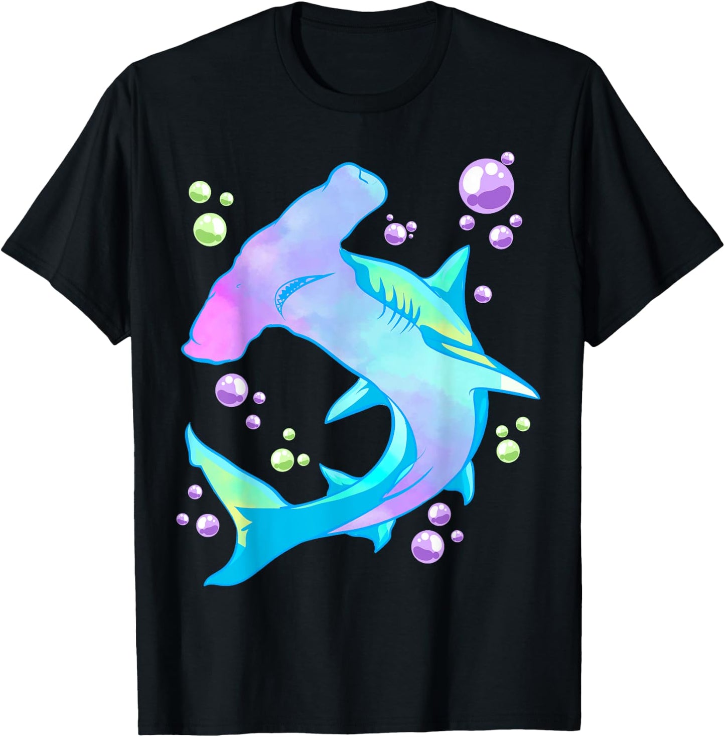 Hammerhead Shark Marine Life Gift Girls and Women T-Shirt - T-Shirt | Black