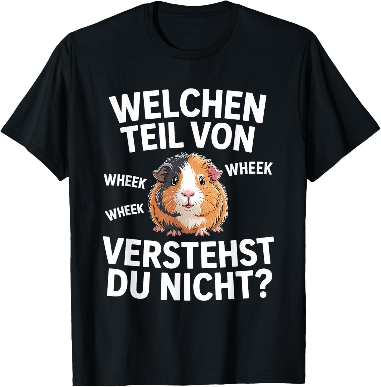 Welchen Teil Von Wheek Meerschweinchen T-Shirt - T-Shirt | Black