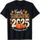 Family Thanksgiving 2025 Crew Pumpkin Turkey Group Matching T-Shirt - T-Shirt | Black