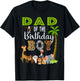 Dad of The Birthday Boy Wild Zoo Theme Safari Party T-Shirt - T-Shirt | Black