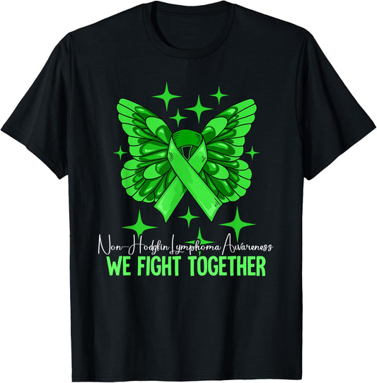 Non-Hodgkins Lymphoma Awareness T-Shirt - T-Shirt | Black