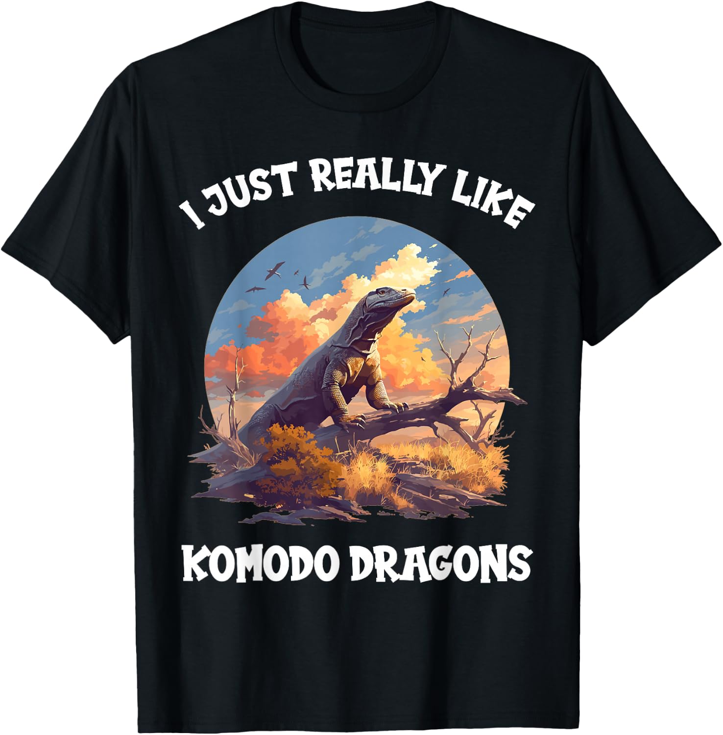 I just really like Komodo Dragons. Komodo Dragon T-Shirt - T-Shirt | Black