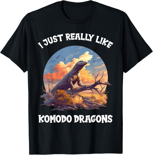 I just really like Komodo Dragons. Komodo Dragon T-Shirt - T-Shirt | Black