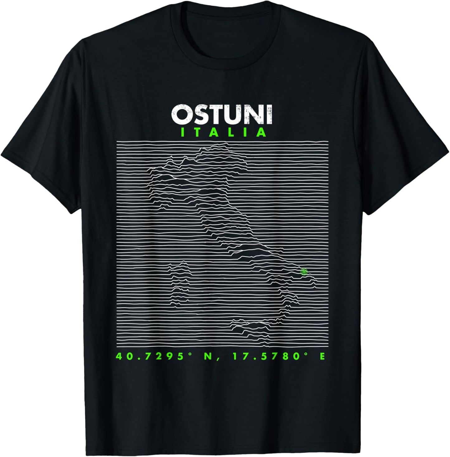 Italy - Ostuni T-Shirt - T-Shirt | Black