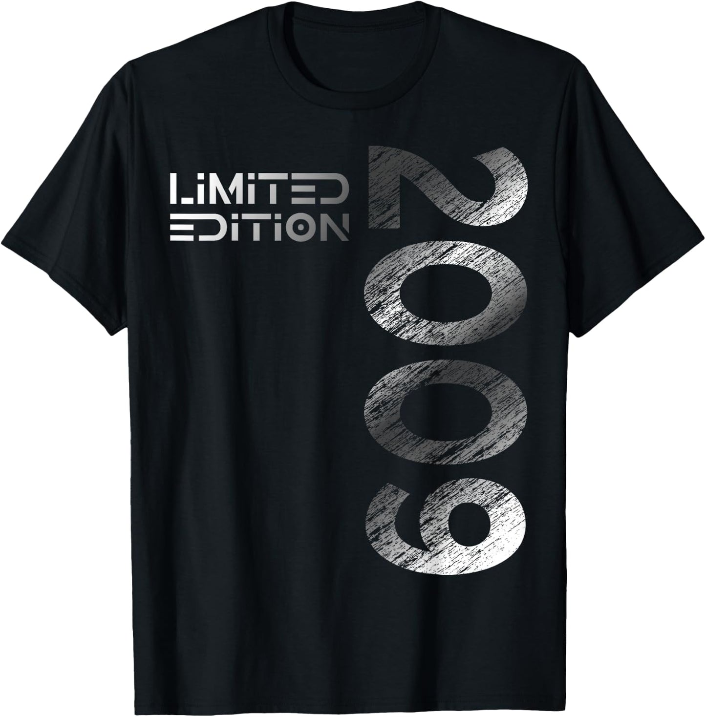 15th Birthday Limited Edition Vintage 2009 Boy Girl , black T-Shirt - T-Shirt | Black