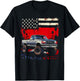 OBS Single Cab Old Body Style Retro Powerstroke Diesel Truck T-Shirt - T-Shirt | Black