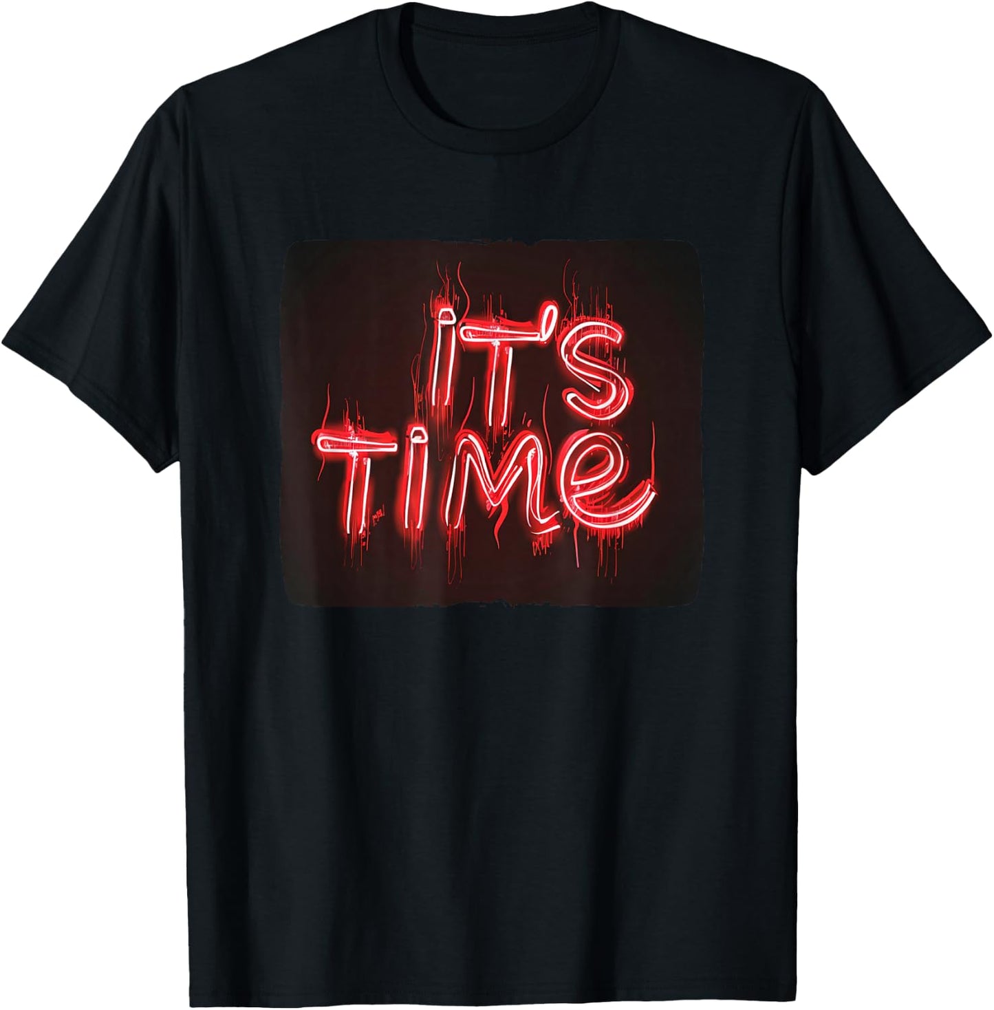 Fun It's Time Costume for All Ages T-Shirt - T-Shirt | Black