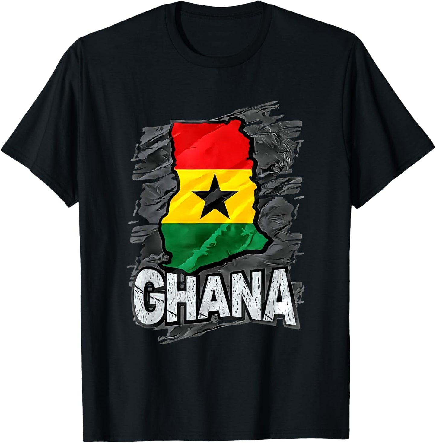 Ghana T-Shirt - T-Shirt | Black