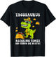 Tacosaurs Cinco De Mayo Dinosaur Taco Mexican Kids Boys T-Shirt - T-Shirt | Black