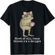 Jesus Thinks I’m A Delight Frog Coffee Design T-Shirt - T-Shirt | Black