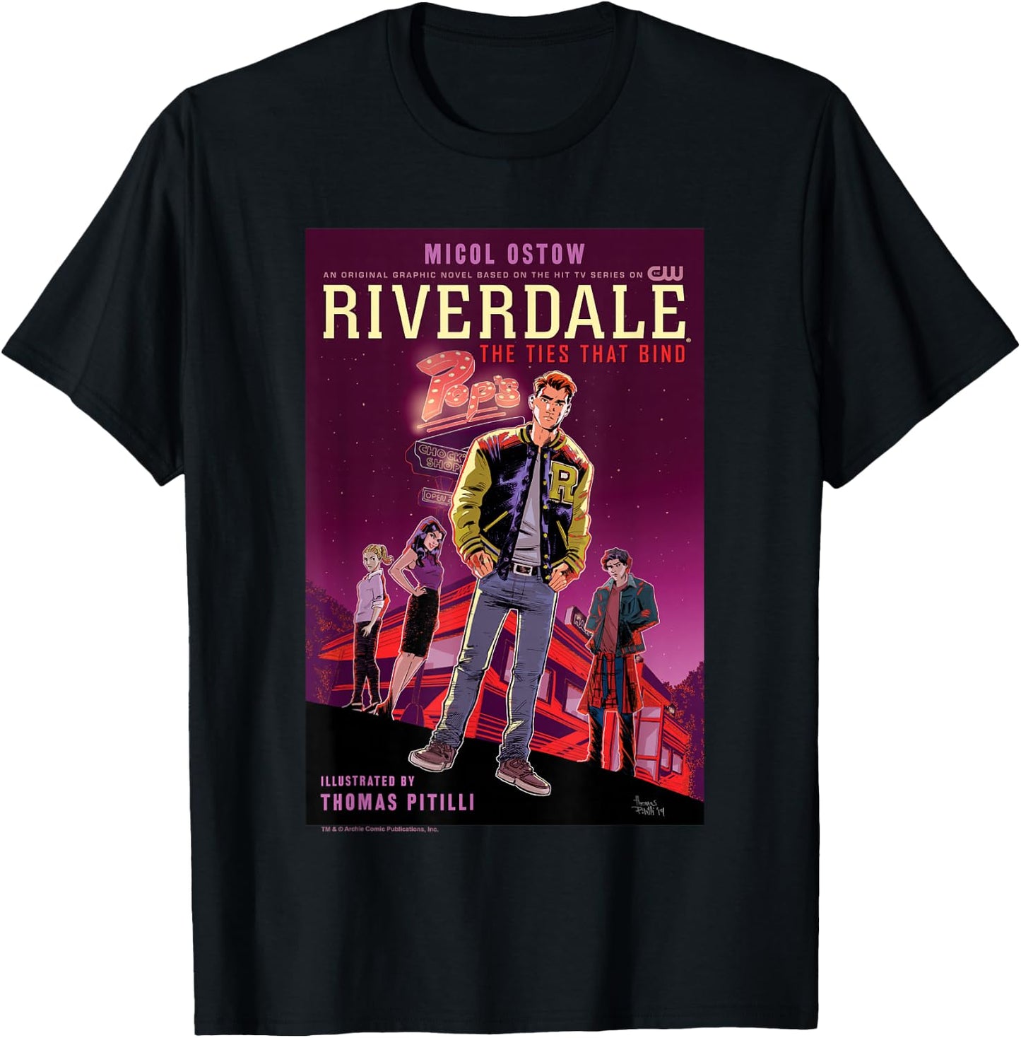 Archie Comics Riverdale The Ties that Bind Halloween T-Shirt - T-Shirt | Black