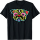 Black Pug - Day of the Dead Sugar Skull Dog Men Women Kids T-Shirt - T-Shirt | Black