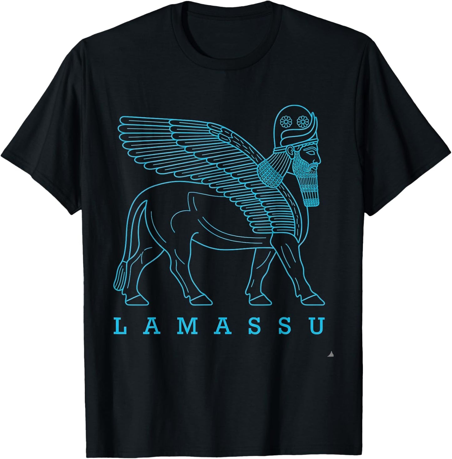 Assyrischer Lamassu T-Shirt - T-Shirt | Black