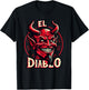 El Diablo , Black, S T-Shirt - T-Shirt | Black