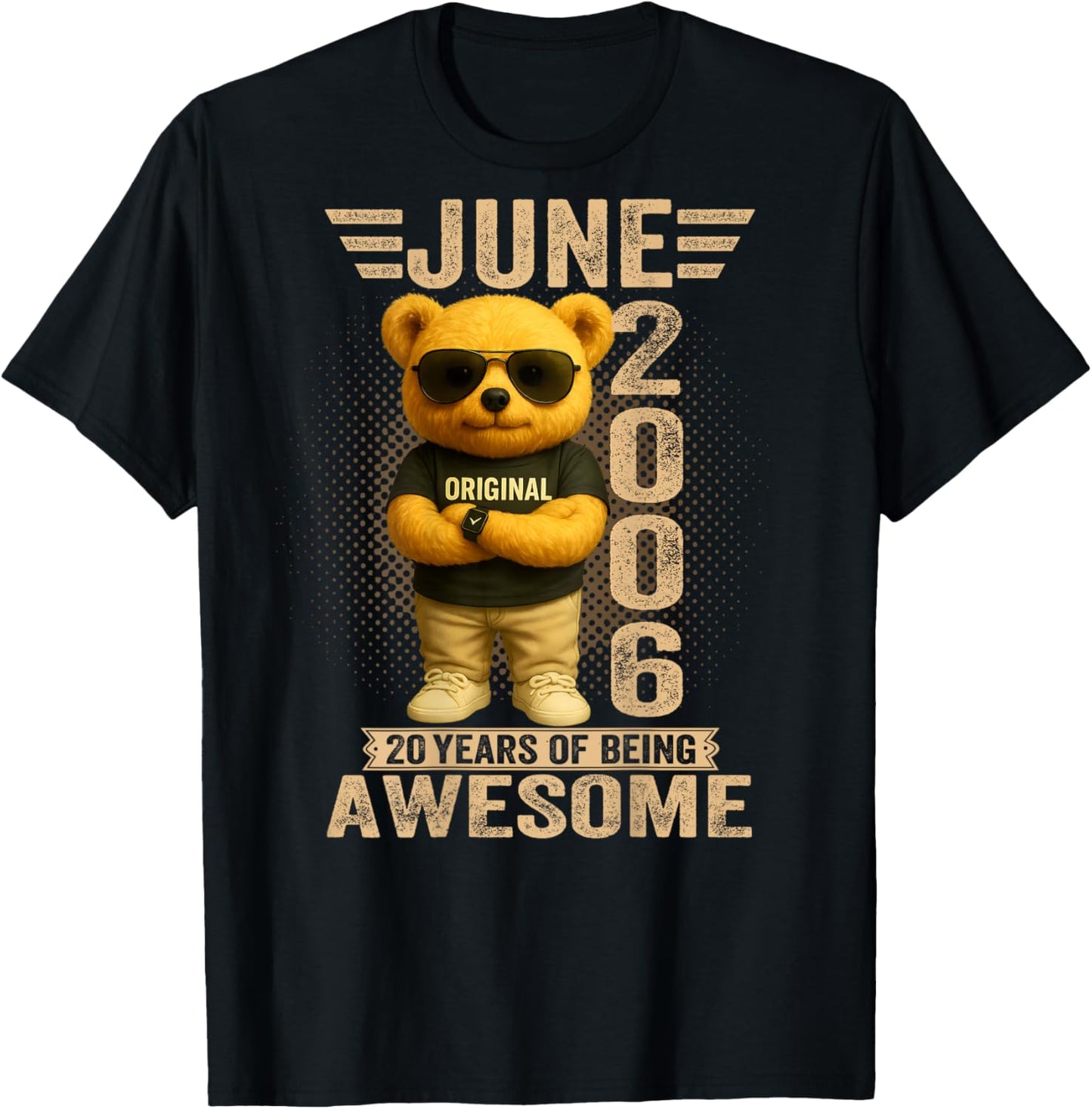 Ours en Peluche 20 Ans Juin 2006 pour Femme T-Shirt - T-Shirt | Black
