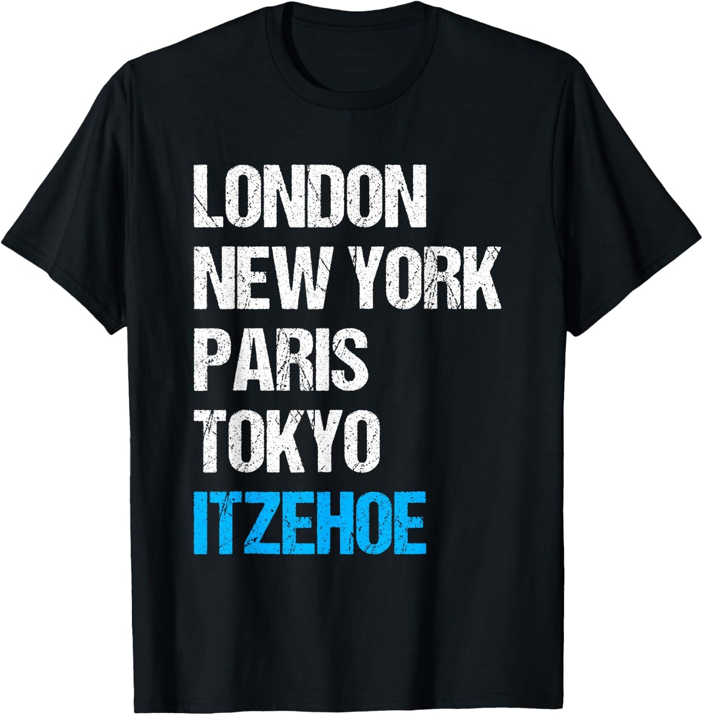 Itzehoe Itzehoer Souvenir T-Shirt - T-Shirt | Black