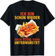 Lustiges Imbiss Bratwurst Pommes Currywurst T-Shirt - T-Shirt | Black