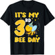 It's My 3 Year Old Birthday Bee Day 3rd Party T-Shirt - T-Shirt | Black