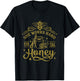 She Works Hard For The Honey Beekeeping Funny Bee Keeper T-Shirt - T-Shirt | Black