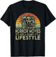 Retro Horror Movies Lifestyle Horror Enthusiast T-Shirt - T-Shirt | Black