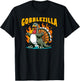 Turkey Thanksgiving Day Gobblezilla T-Shirt - T-Shirt | Black