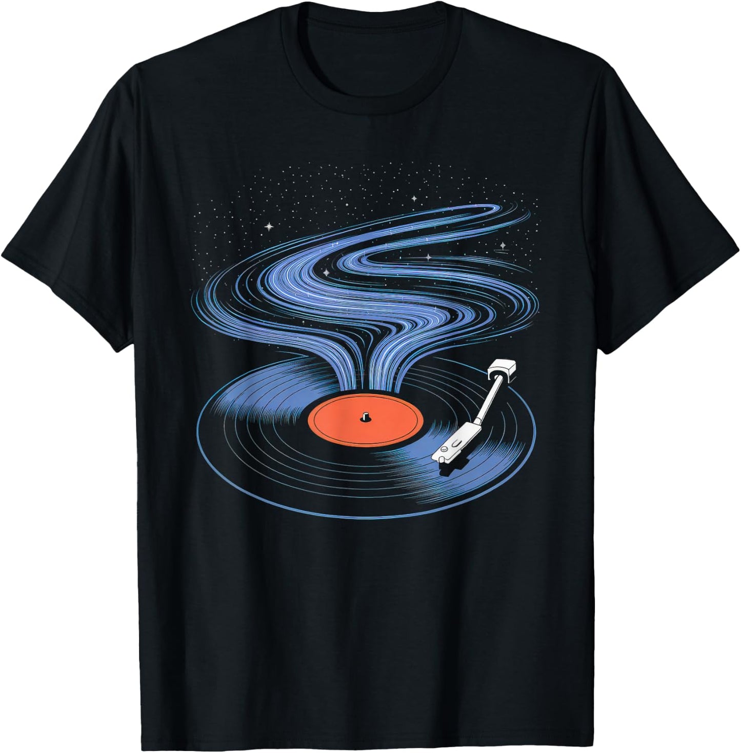 Vinyl Vinyl Switch Turntable Vintage Platinum , Black, S T-Shirt - T-Shirt | Black
