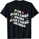 Retro Groovy Im Maryanne Doing Maryanne Things Funny T-Shirt - T-Shirt | Black