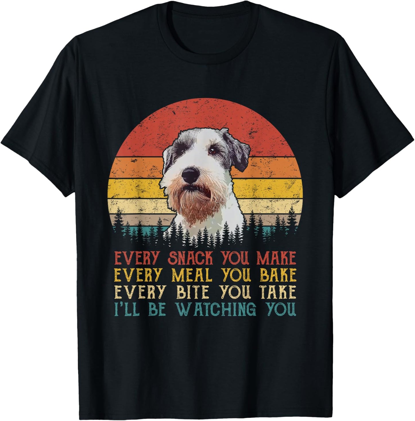 Every Snack You Make Dog Shirt Sealyham Terrier T-Shirt - T-Shirt | Black