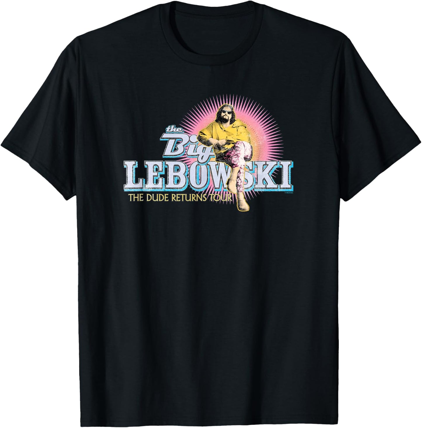 The Big Lebowski The Dude T-Shirt - T-Shirt | Black