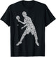 Tischtennis Ping Pong Kinder Jungen Männer T-Shirt - T-Shirt | Black