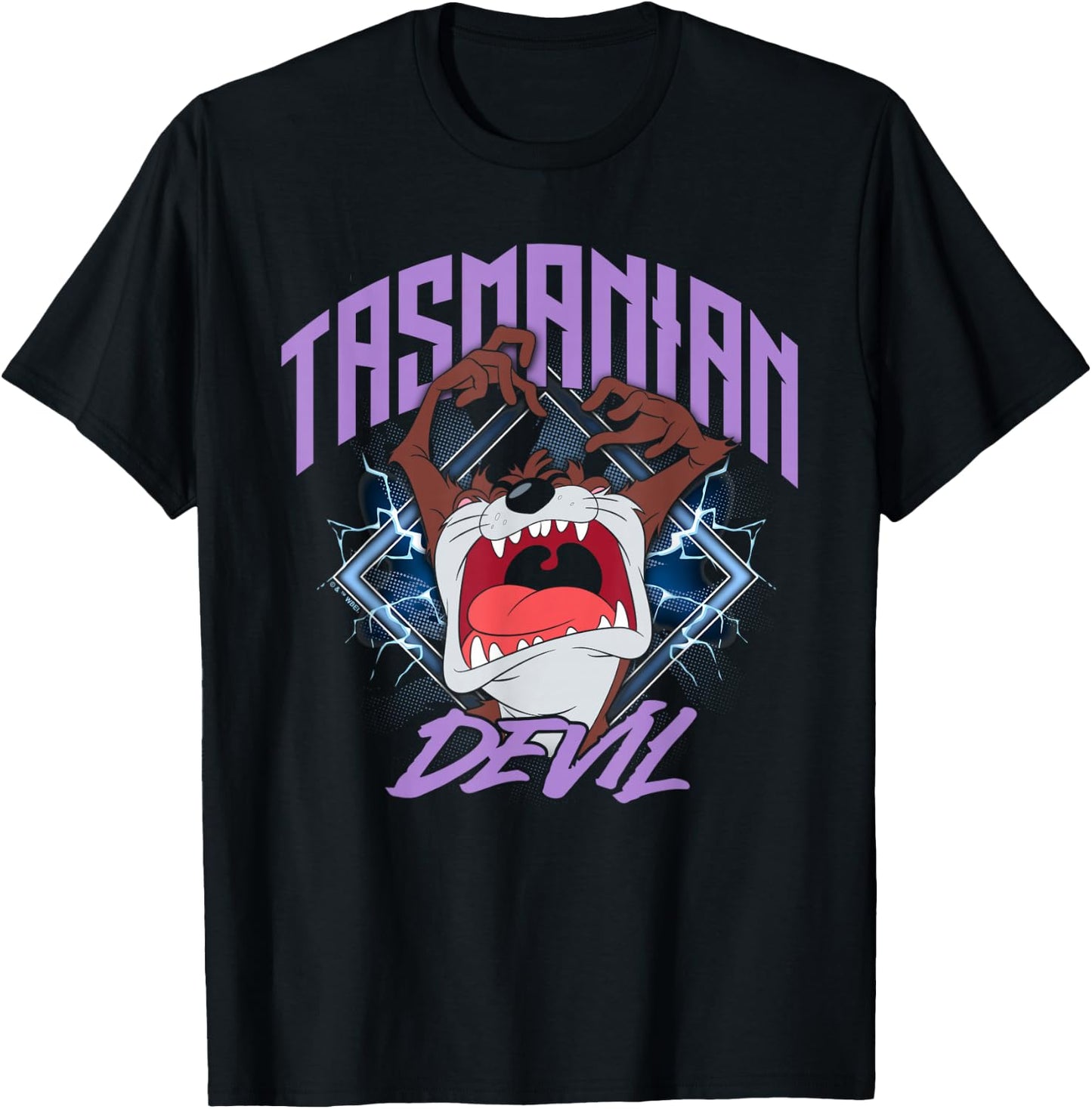 Looney Tunes Tazmanian Devil Rock T-Shirt - T-Shirt | Black