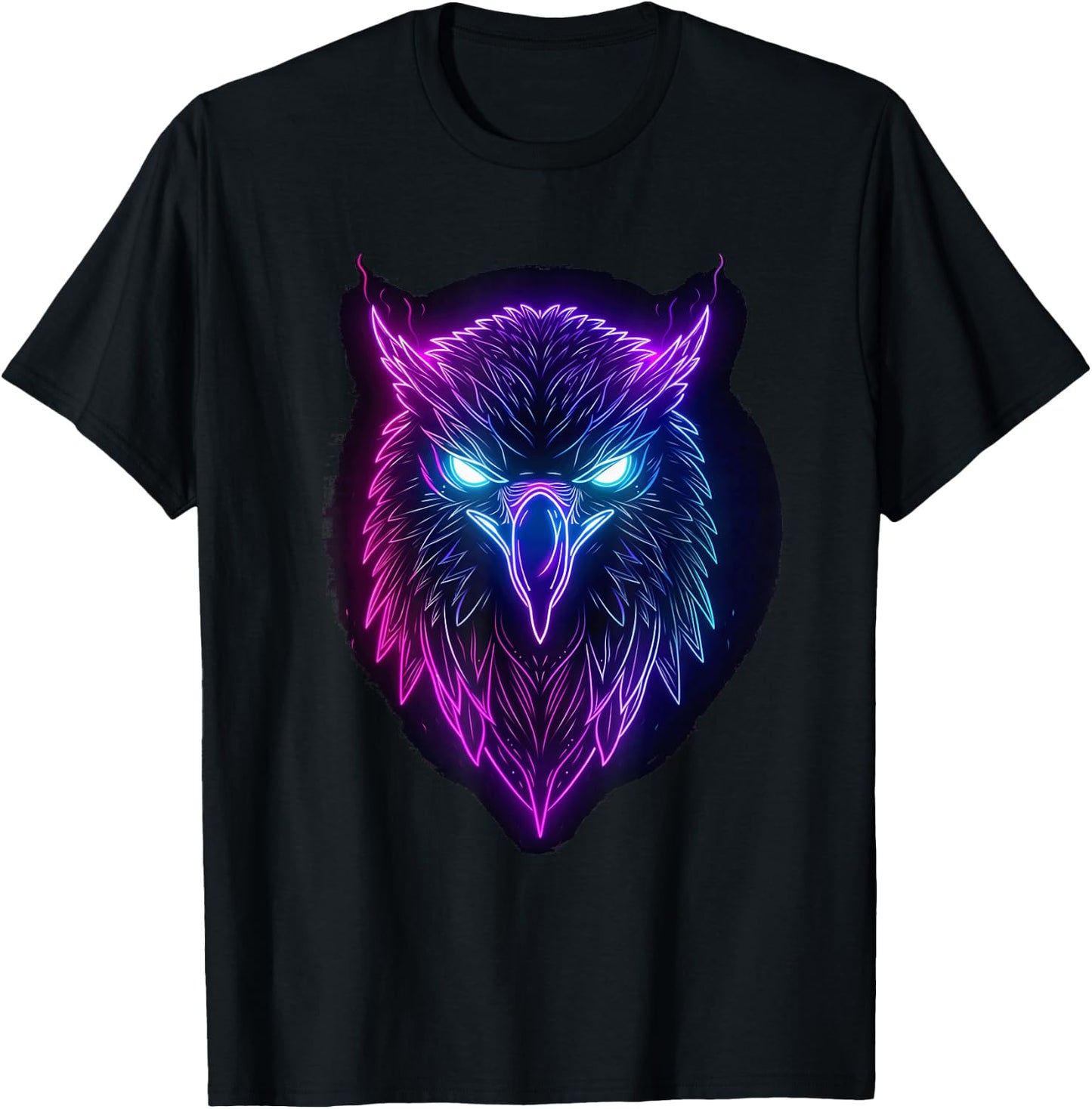 Odin farbiger lila Rabe Odins Rabe Wikinger Walhalla Pagan T-Shirt - T-Shirt | Black