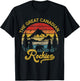 retro vintage Canadian Rockies souvenir T-Shirt - T-Shirt | Black