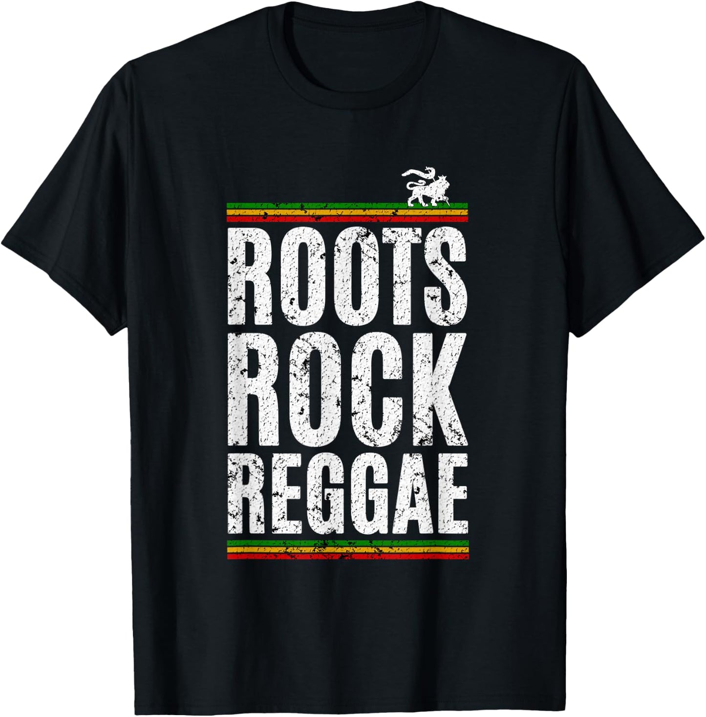 Roots Rock Reggae T-Shirt - T-Shirt | Black
