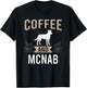 Coffee and Mcnab Dog Lover T-Shirt - T-Shirt | Black