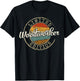Woodworker Limited Edition Vintage Stamp Woodworking T-Shirt - T-Shirt | Black