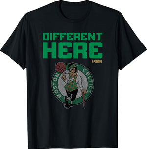 NBA 2026 Playoffs Mantra Celtics Billboard T-Shirt - T-Shirt | Black