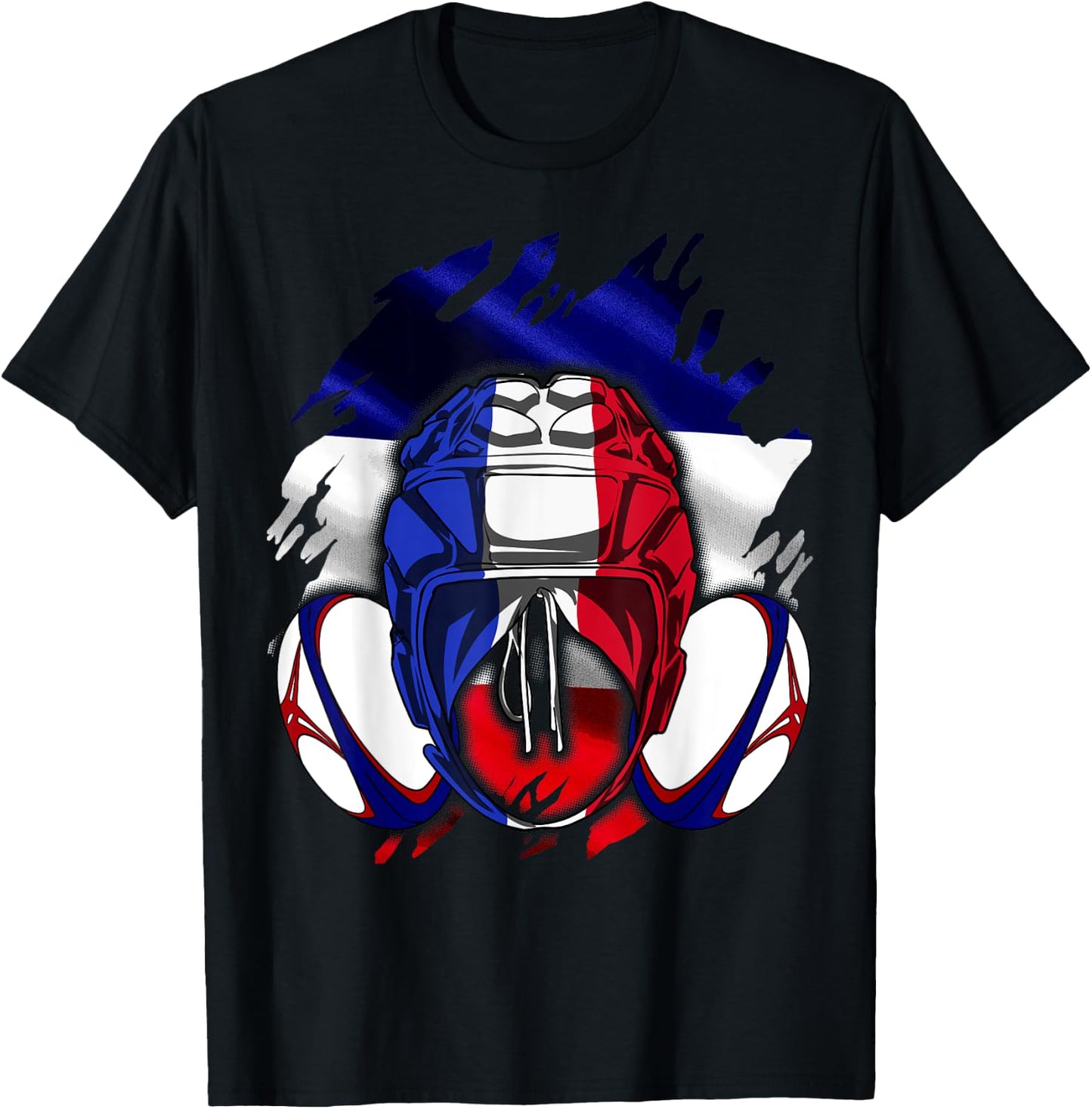 Rugby Shirt Player Child Man Flag Rooster Men Women , Black, S T-Shirt - T-Shirt | Black