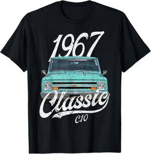 1967 C10 67' Chevys T-Shirt - T-Shirt | Black